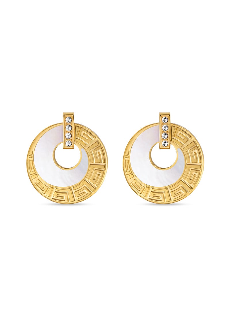 Guy Laroche - Corale Gold Plated Earrings - Image 1