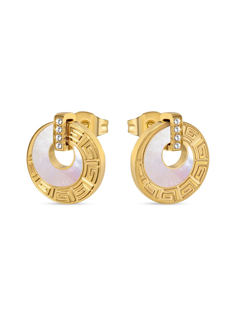 Guy Laroche - Corale Gold Plated Earrings - Image 1