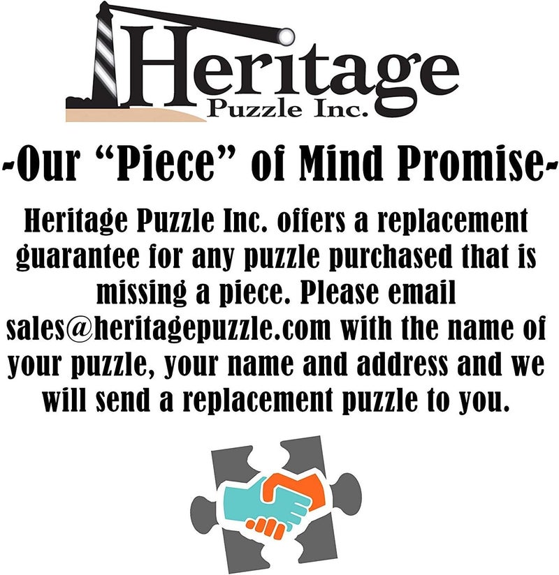 Heritage Puzzle Inc. Sandy Seashells Jigsaw Puzzle - 550 Pieces - Image 4