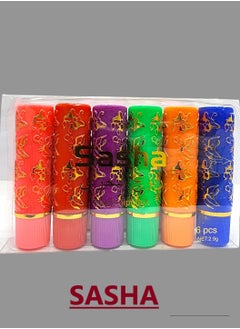 Sasha 6 Pcs Magic Lipstick Set Multicolour 