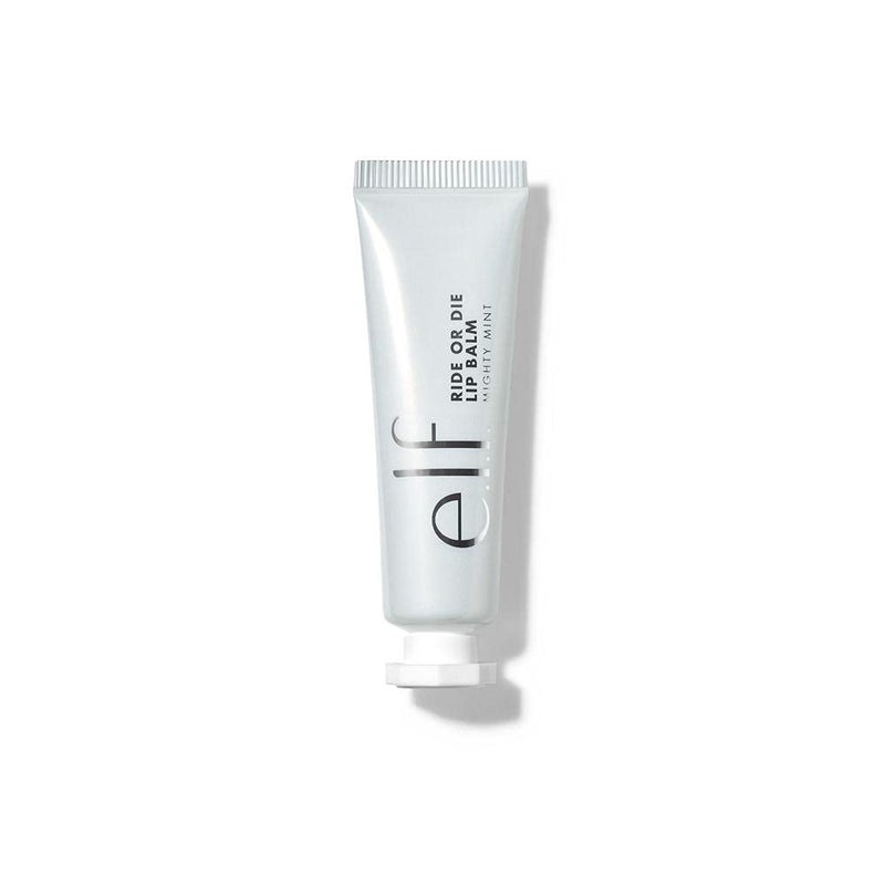elf Ride or Die Lip Balm UltraHydrating Clear Lip Balm Infused with Jojoba Oil Sheer Finish Mighty Mint 042 Oz 12g