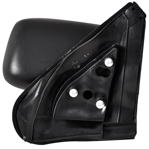 UNO MINDA RV-13005R Shatterproof Glass Rear View Mirror (Black)- Right Hand Side for Maruti Alto LX - Image 3