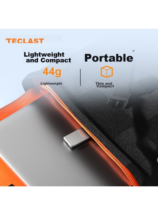 Teclast 1tb Portable Solid State Drive With Type-c Interface, Usb3.2 Direct Connection To Phones, Portable External Storage Hard Drive For Computers, 2000mb/s - Image 5