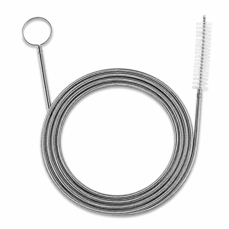 Refrigerator Drain Cleaning Brush and Flexible Drain Unclogging Tool, 140 cm Stainless Steel Cleaning Wire, Fridge Defrost Drain Cleaner, Sink Drain Cleaner, Pipe Cleaning Brush for Kitchen, Bathroom