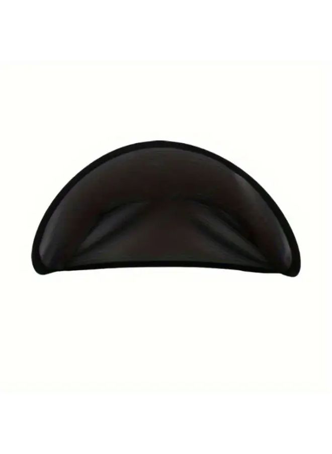 Black Car Navigation Sun Visor UV Blocking Polyester Fiber Sunshade GPS Cooler - Image 1