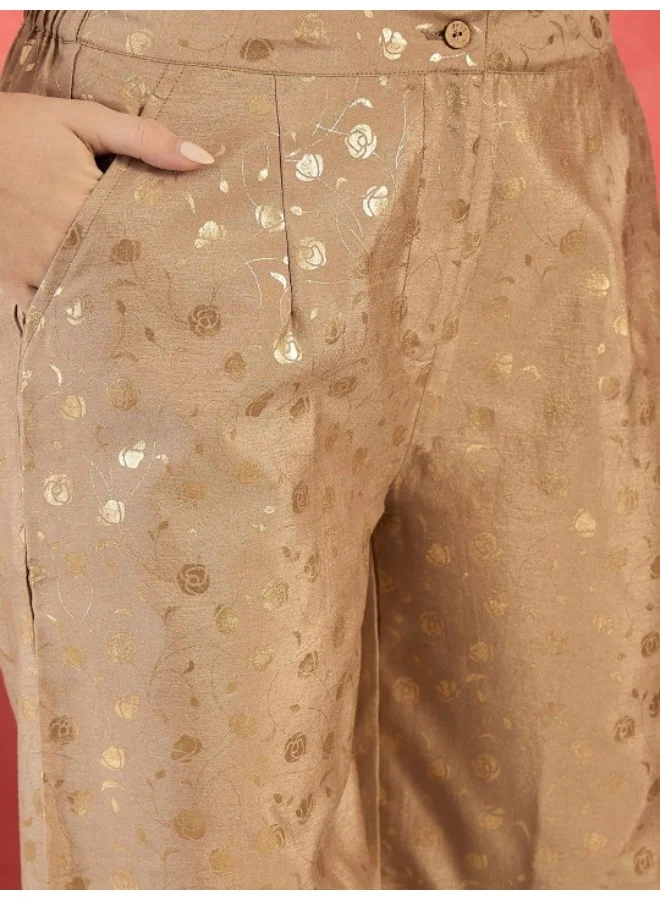 AKS  Gold Silk Co Ord Set for Women | Best Price UAE