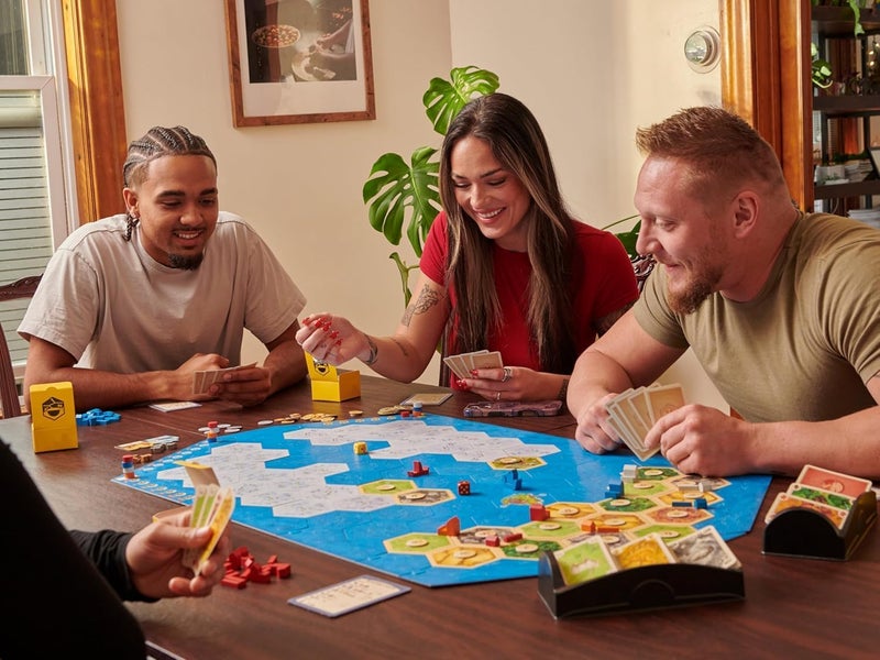 Catan Explorers & Pirates Board Game Expansion (6th Edition) Embark on New Adventures, Strategy Game for Kids & Adults, Ages 12+, 3-4 Players, 90 Minute Playtime, Made by Studio - Image 4
