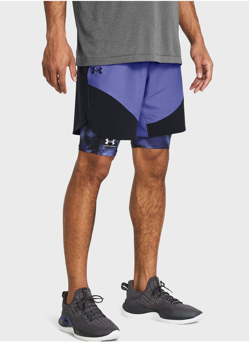 UNDER ARMOUR Peak Woven Hybrid Shorts  - Image 1
