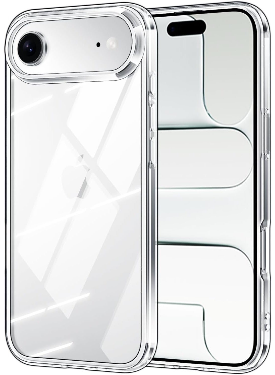 Unipha iPhone 17 Air Case Clear, Slim Scratch Resistant Anti-Drop iPhone 17 Air Cover Shockproof Protective Phone Case