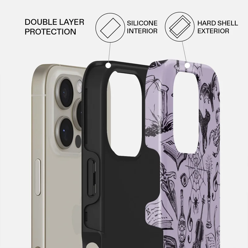 BURGA Burga Iphone 16 Pro Academy Premium Case Compatible with Hybrid Dual-Layer Hard Shell + Silicone Protection - Scratch-Resistant Shockproof Mobile Cover