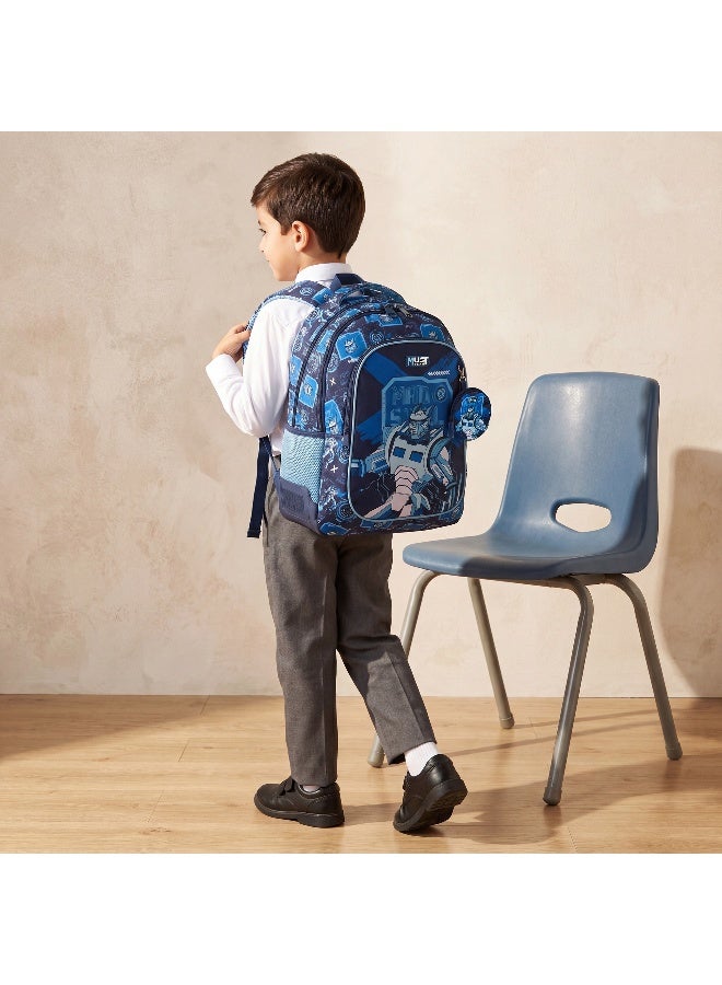 Must 17 Inch-Robot-Backpack-2 Cmprts- (Polyester) Multicolor \ 32?18?43 - Image 5