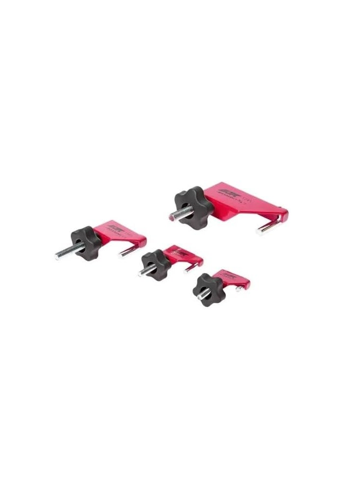 JTC Fluid Line Clamper Set - 4 Pieces for Automotive Brake Line Clamps