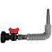 Performance Tool W4060 Flexible Funnel Spout MessFree Fluid Transfer DoubleThreaded Cap Air BleedOff Valve - Image 2