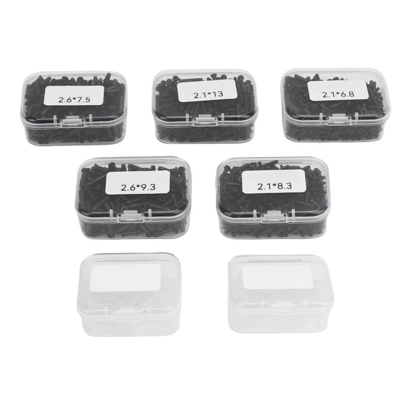 Racket Grommets: Nylon Material String Hole Protectors - Versatile Compatibility Comprehensive Set for Tennis, Badminton, Squash Racket Maintenance - Image 1