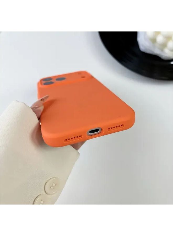 iPhone 17 Pro Max Case Charcoal Gray Magnetic Charging Silicone Cover Smooth Soft Touch - Image 4