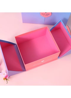 Via Saffi 21×19×9 cm Gift Box with Magnetic Closure,Gift Box for Birthday Party Wedding Festival Anniversary  - Image 2