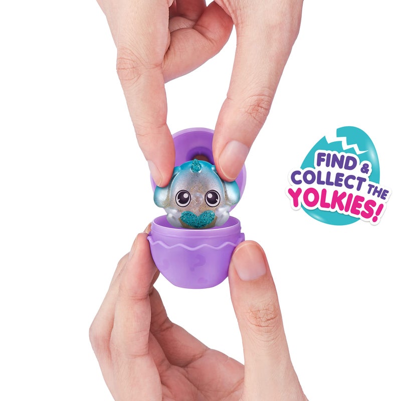 Rainbocorns Rainbocorns Eggzania Surprise Mania Series 1 (Elephant) by ZURU  Collectible Plush Stuffed Animal  Surprise Eggs  5 Mini Eggs  Stickers  DIY Jewelry  Slime  Ages 3+ for Girls  Children - Image 4