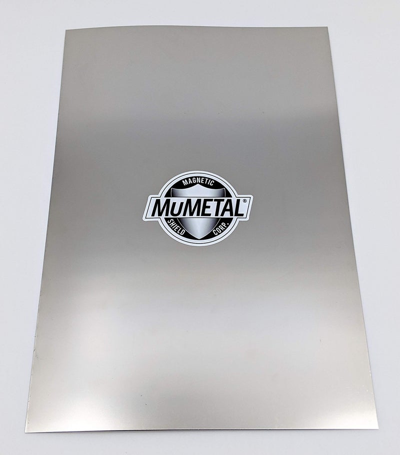 MUMETAL ورقة درع مغناطيسي MuMETALÂ® بسماكة .010" بحجم 8" × 12" - Image 1