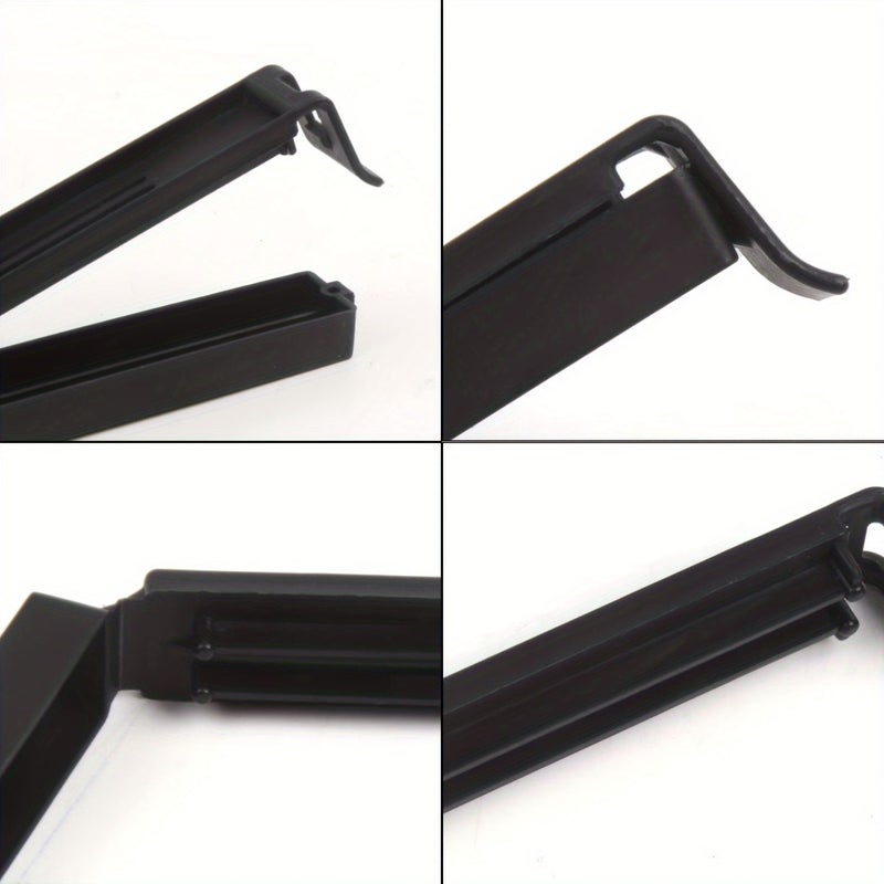 5pcs Plastic Black Food Storage Clips Reusable Sealed Clips Prevent Moisture Dust - Image 5