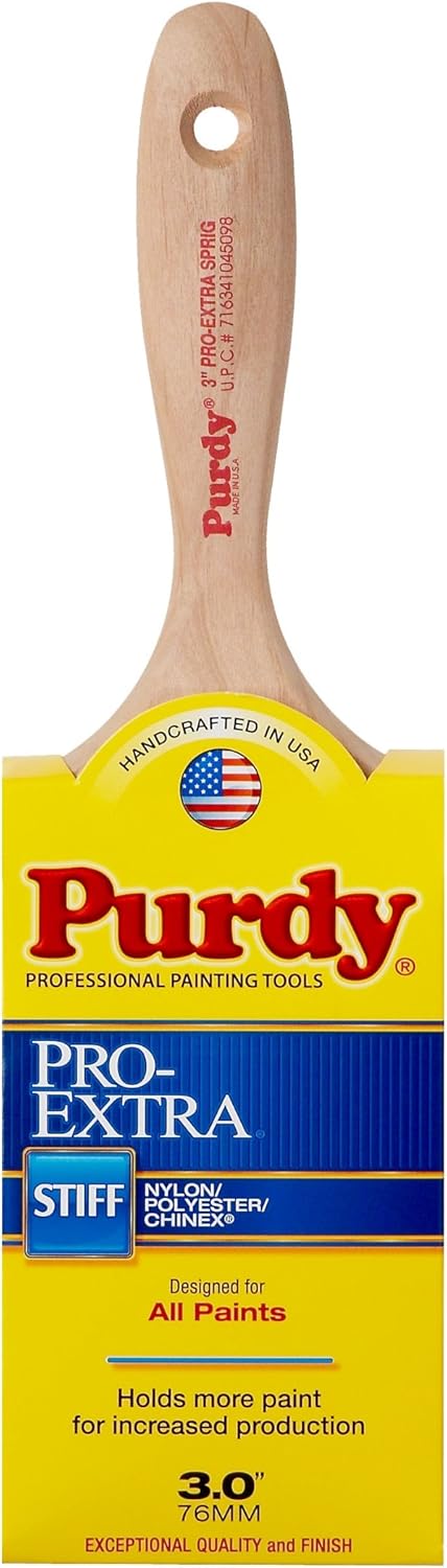 Purdy 3 Purdy 144380730 ProExtra Glide Angled Sash Paint Brush Tynex Chinex  Orel - Image 1