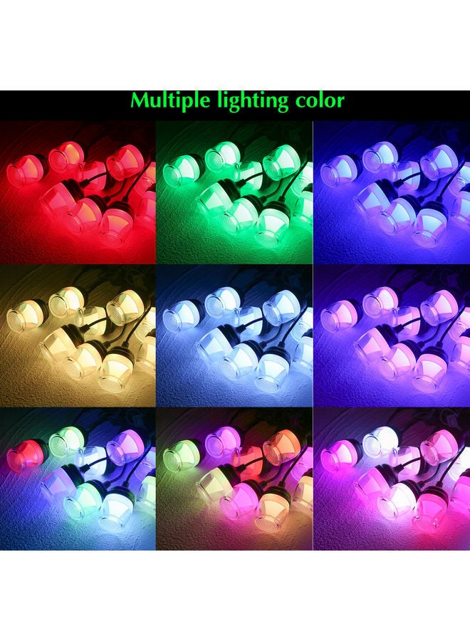 NIBEMINENT 12-Piece Shatterproof Light Bulbs LED String with Timer Function Multicolour 20.00x12.00x13.00cm - Image 4