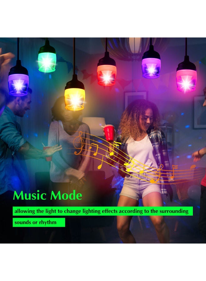 NIBEMINENT 12-Piece Shatterproof Light Bulbs LED String with Timer Function Multicolour 20.00x12.00x13.00cm - Image 5