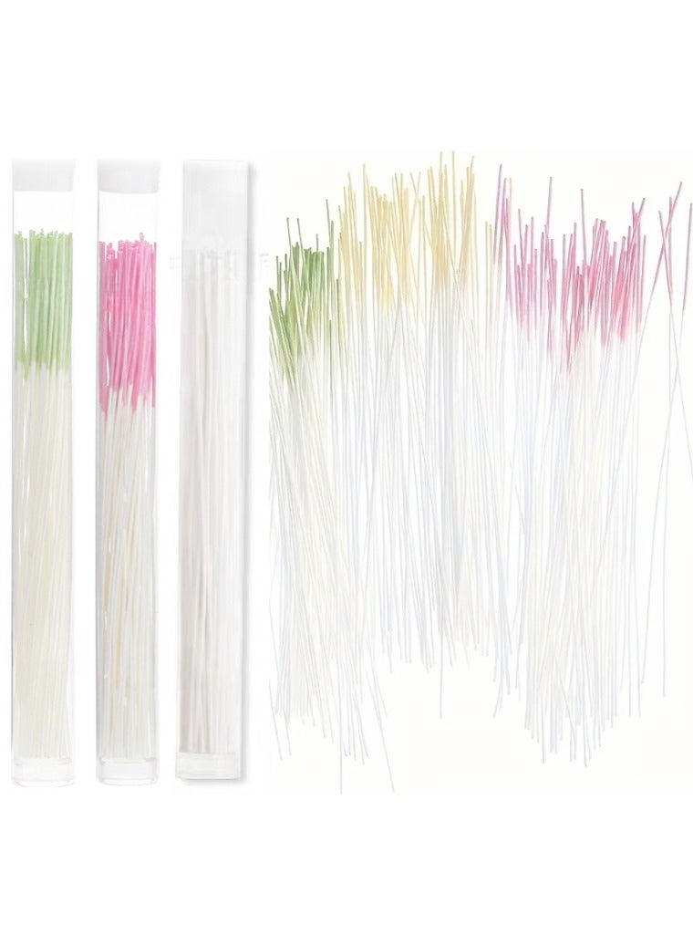 Ucanbe 180pcs Ear Piercing Care Fibers – Disposable Cleaning Threads for Post-Piercing Maintenance, Gentle Skin Care Tool for Men & Women, Alcohol-Free, Non-Electric, Battery-Free - Image 1