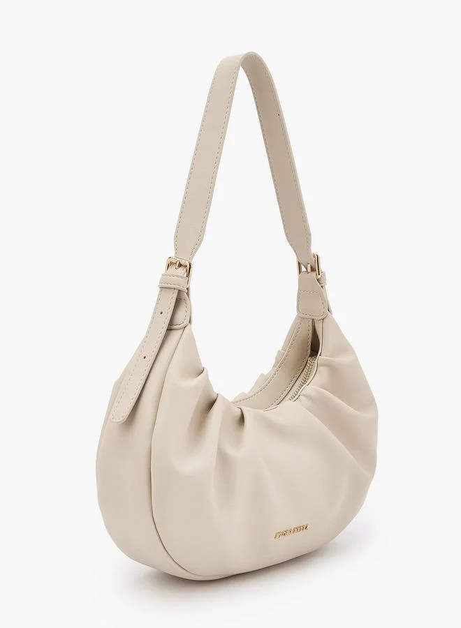 Flora Bella By Shoexpress FLORA BELLA SHOULDER BAG WITH ZIPPER CLOSURE