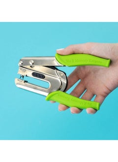We R Memory Keepers We R Memory Keepers, Crop-A-Dile Power Punch, Green, for .25" Holes, Scrapbooking Tool, Compatible for Most Tin, Metal, Craft Paper, Leather, Fabric  - Image 3