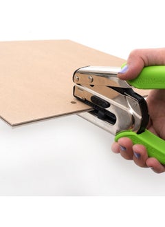 We R Memory Keepers We R Memory Keepers, Crop-A-Dile Power Punch, Green, for .25" Holes, Scrapbooking Tool, Compatible for Most Tin, Metal, Craft Paper, Leather, Fabric  - Image 2