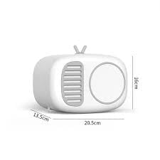 SOCATHEY SOCATHEY Tv Retro Radio Model Toilet Paper Roll Holder Tissue Box Wall Mounted Waterproof Tray Roll Tube Paper Holder Case BathroomKitchen Paper Roll and Tissue Roll Holder BoxMulti Color2024  - Image 2