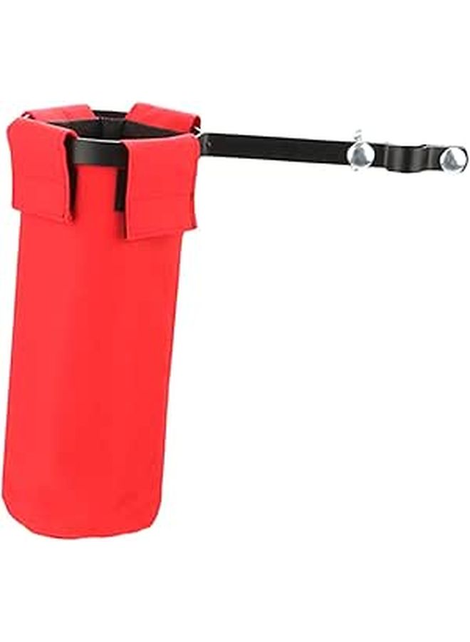 Canvas Portable Drumstick Storage Bag with Hangable Rack Holder for Drum Kit Percussionists - Image 1