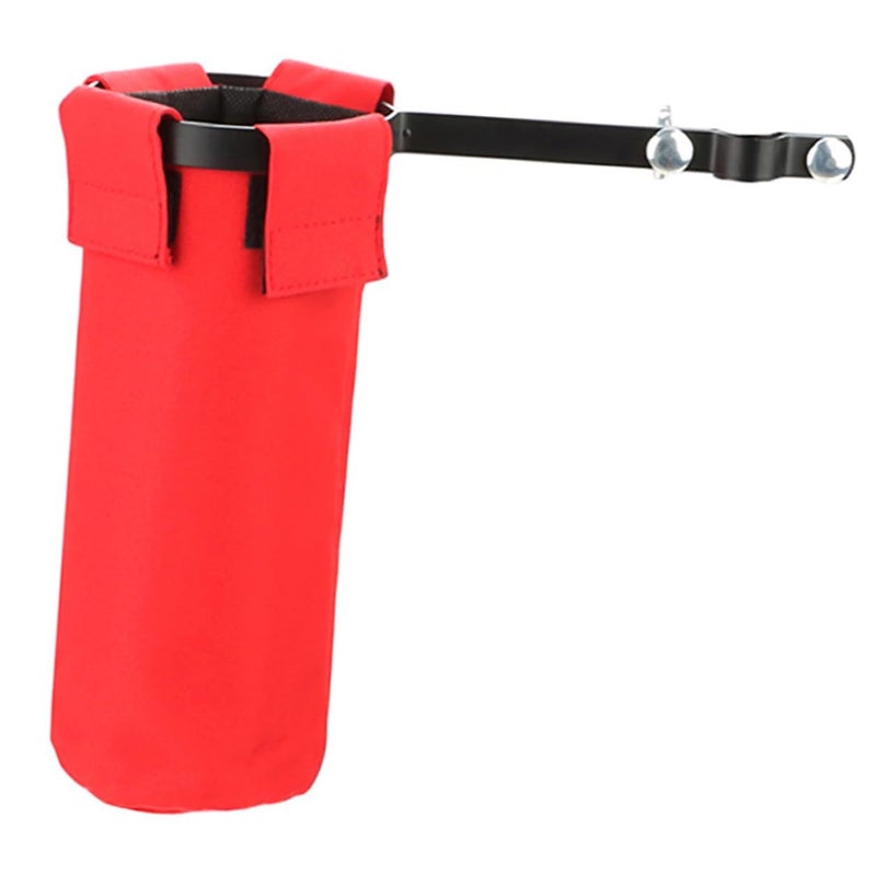 Canvas Portable Drumstick Storage Bag with Hangable Rack Holder for Drum Kit Percussionists - Image 2