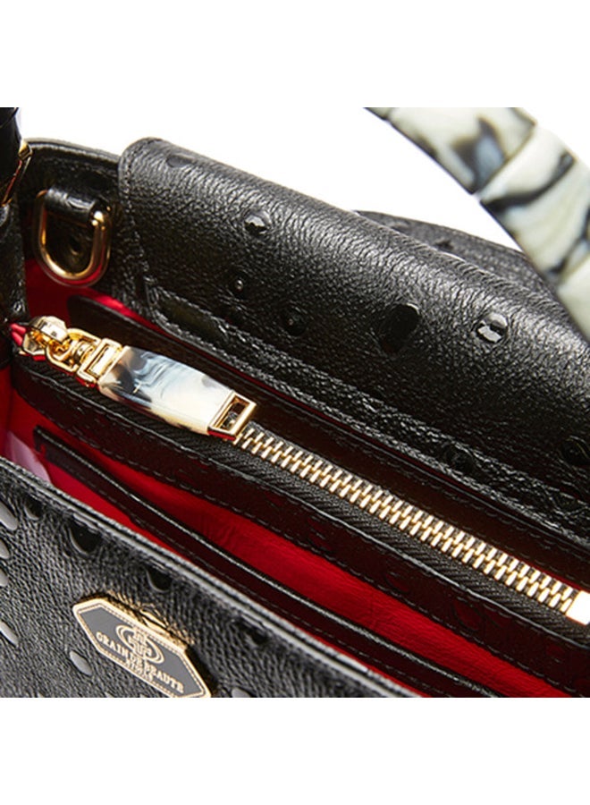 Grain De Beaute Eva Shoulder Handbag - Image 5