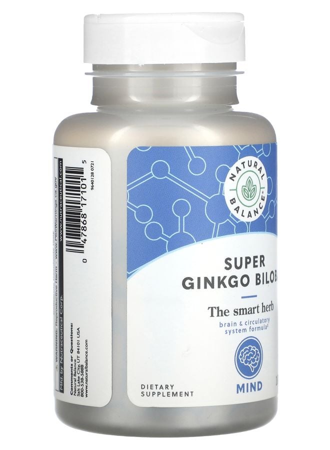 Natural Balance Super Ginkgo Biloba 100 Capsules - Image 2