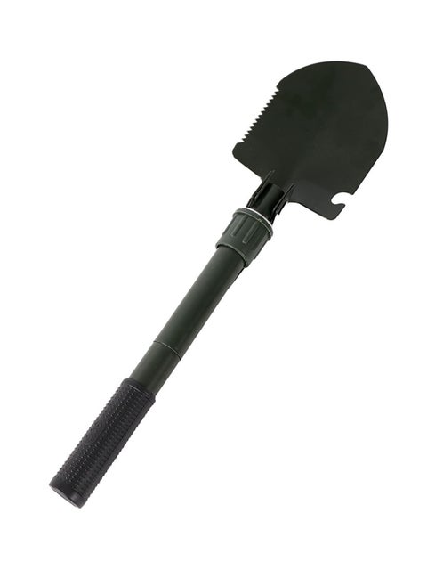 Multi-functional Folding Shovel-Compact Portable Heavy-Duty Rust-Resistant Foldable Trowel with Serrated Edge -Digging and Cutting in Camping, Hiking, Emergency, Off-Road, and Gardening Tool