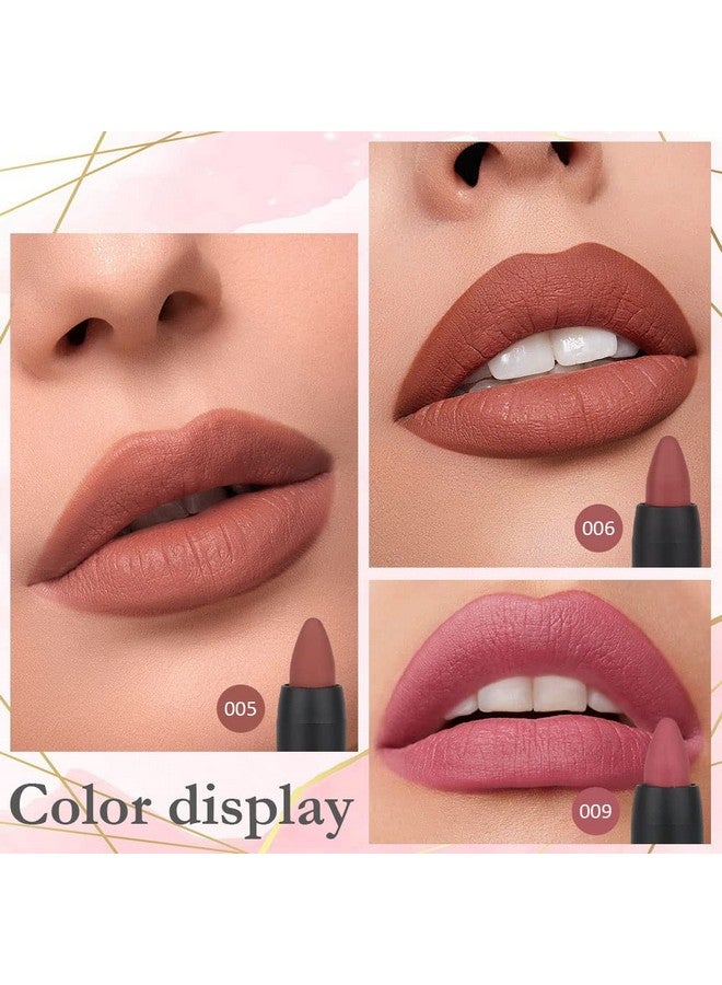 BINGBRUSH مجموعة أحمر شفاه طويل الأمد ومرطب وناعم من 3 ألوان، قلم شفاه غير لامع، مجموعة أحمر شفاه مغذي بلمسة نهائية غير لامعة، ملمع شفاه مخملي مقاوم للماء (05 06 09) - Image 3