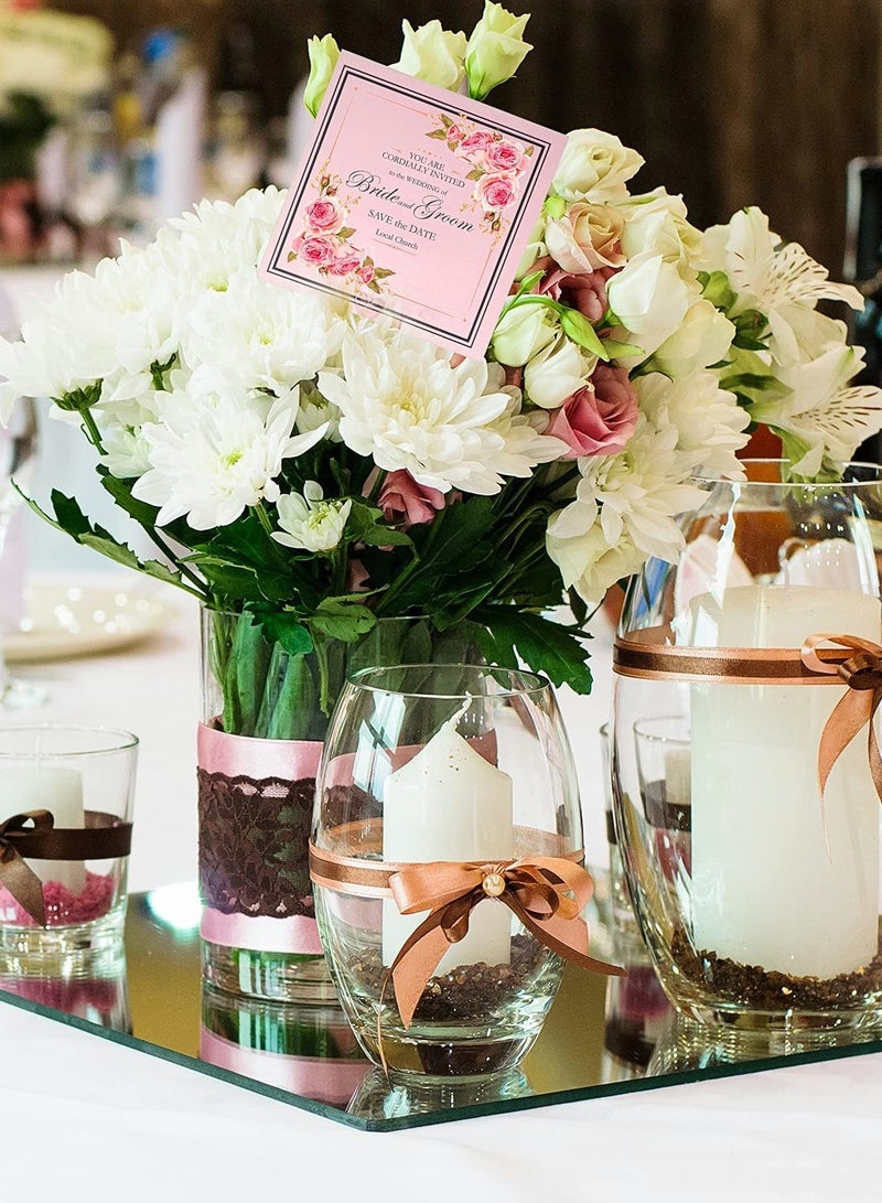 أعواد زهور بلاستيكية شفافة لحامل البطاقات، على شكل شوكة ورأس قلب لأعواد الزهور لحفلات الزفاف وأعياد الميلاد والفعاليات والزينة، 160 قطعة - Image 4