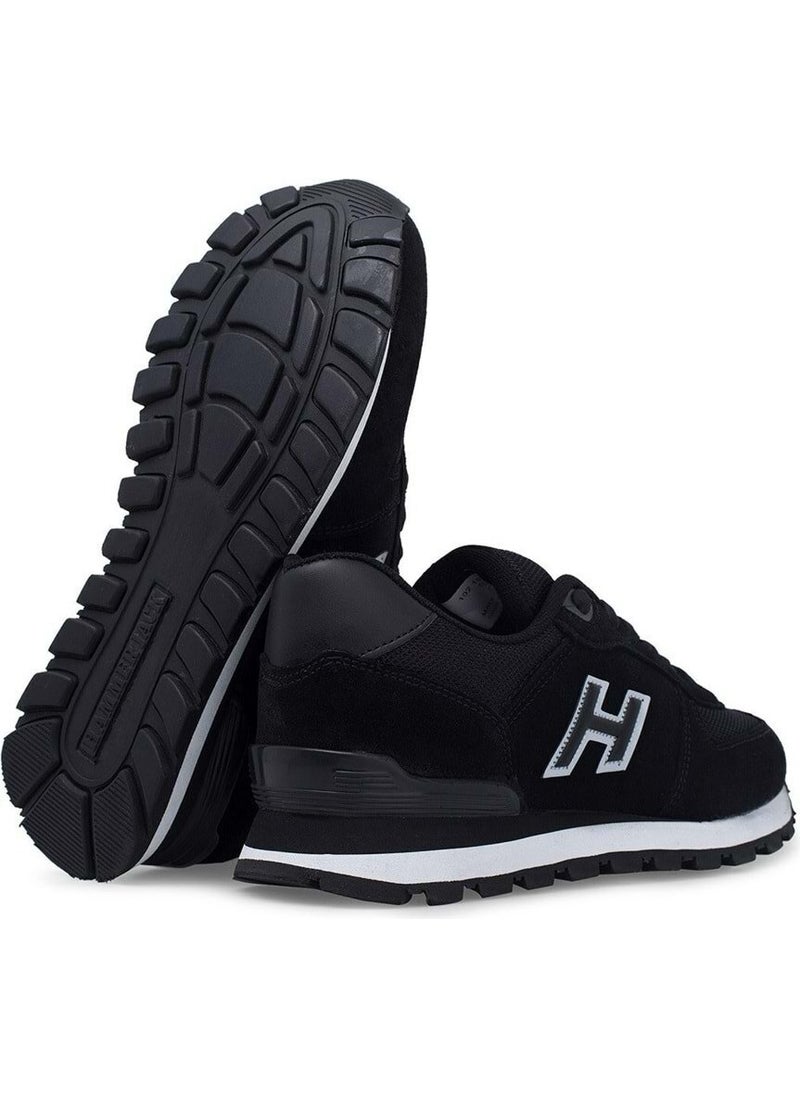 Hammer Jack Peru Large Size Black-White 47 Leather Men's Sneaker Shoes  - Image 4