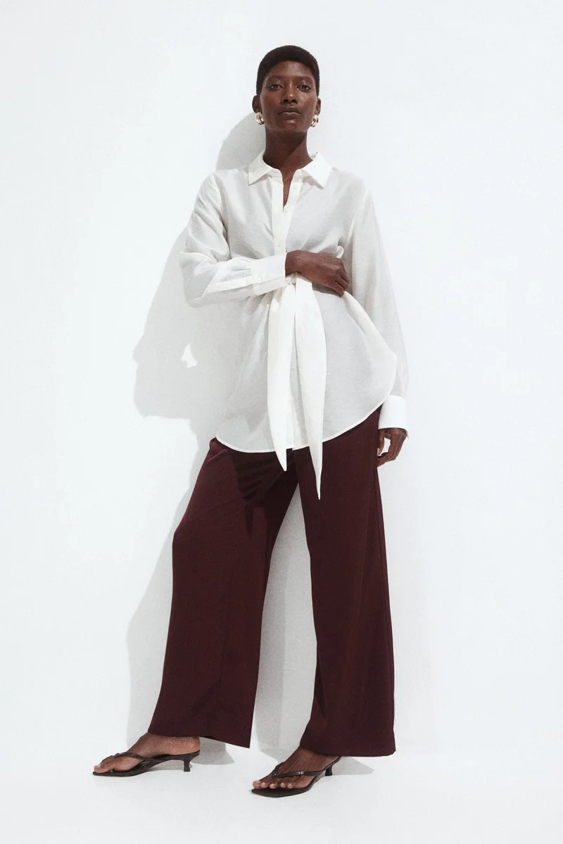 اتش اند ام بنطلون برباط لفترة الحمل وما بعدها من تشكيلة ماما