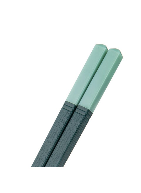Guest Manduo Alloy Chopsticks Direct Hair Nordic Green Simple Household Non-slip Chopsticks Tableware Suit Japanese Style-Color:F01C Nordic Green 27.3cm