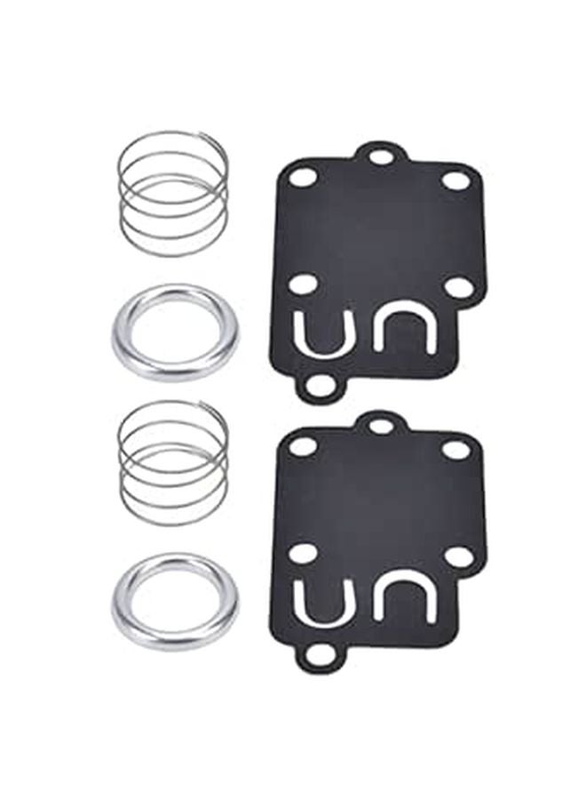 Rubber Iron Carburetor Diaphragm Gasket Kit for 2hp 5hp Horizontal Crankshaft Engines - Image 1