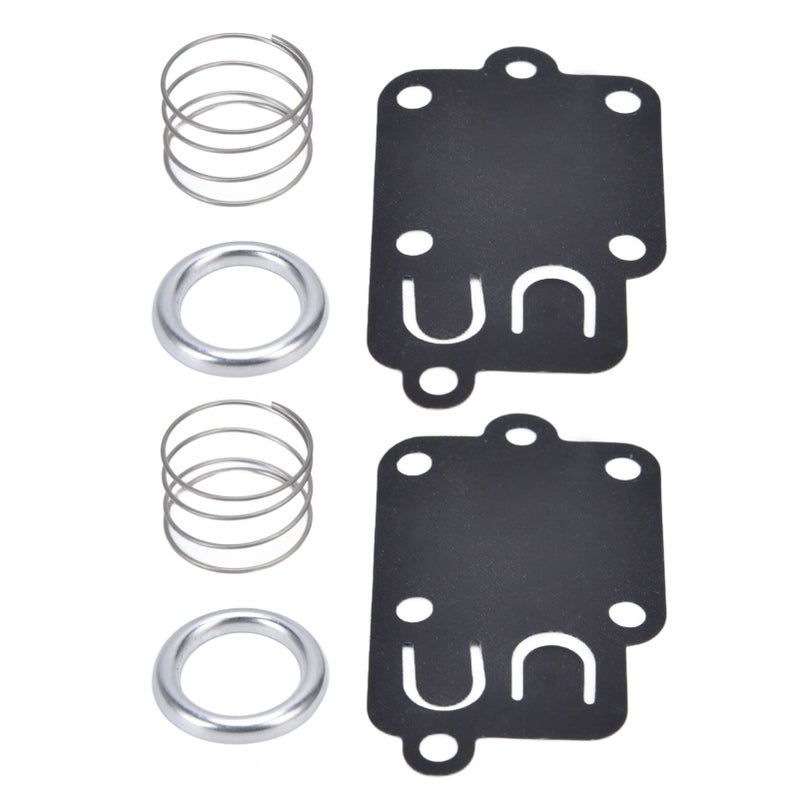 Rubber Iron Carburetor Diaphragm Gasket Kit for 2hp 5hp Horizontal Crankshaft Engines - Image 2