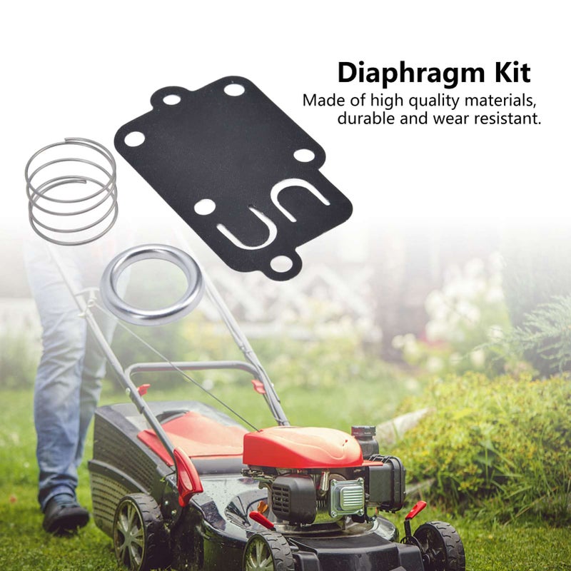 Rubber Iron Carburetor Diaphragm Gasket Kit for 2hp 5hp Horizontal Crankshaft Engines - Image 5