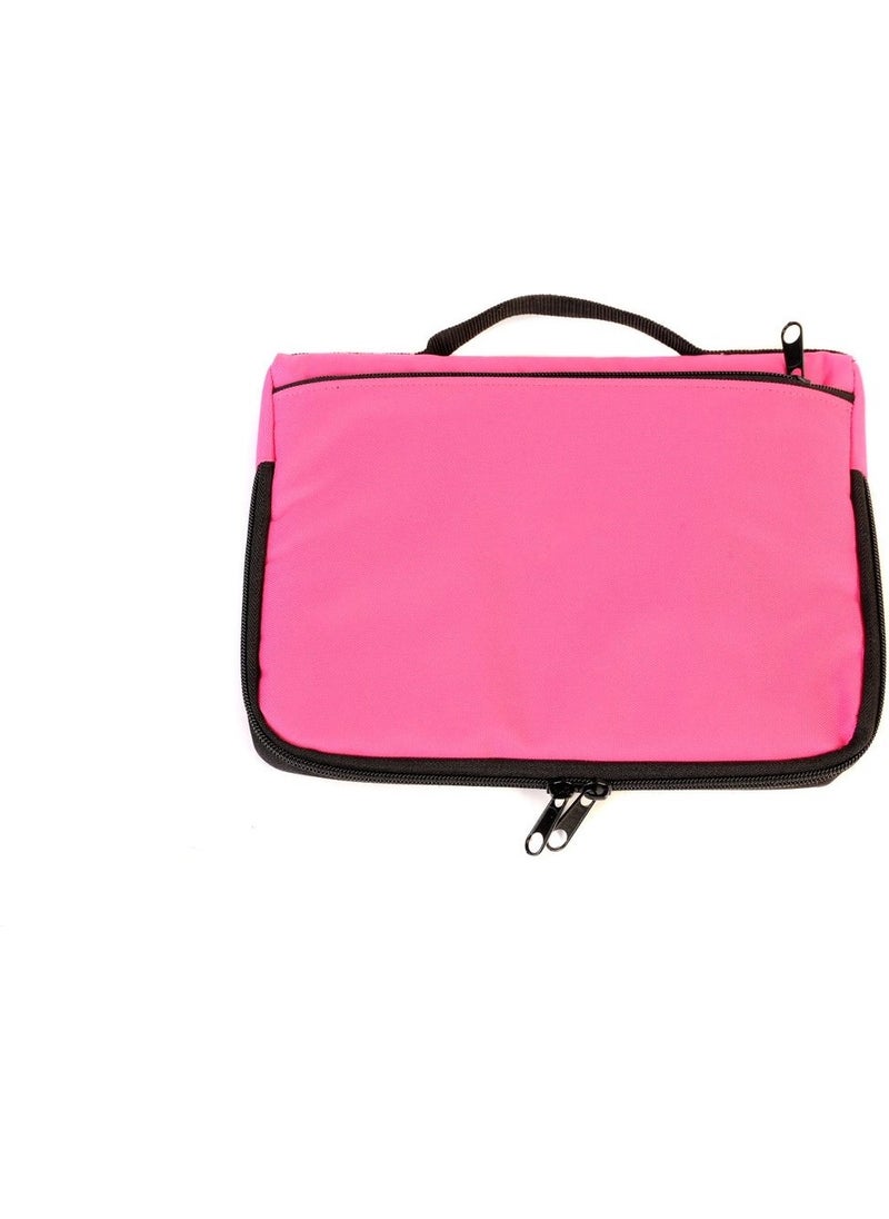 UK - Samsung Galaxy Tab S6 Lite P610 Compatible Fuchsia Tablet Bag Wireless Keyboard Stand Case Set - Image 1