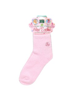Earth Therapeutics, Aloe Moisture, Aloe Socks, Pink, 1 Pair