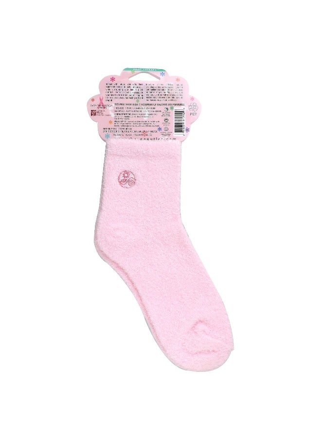 Earth Therapeutics - Earth Therapeutics, Aloe Moisture, Aloe Socks, Pink, 1 Pair - Image 1