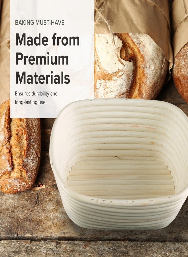 Frieling Proofing Basket, Brotform Bread Rising Banneton and Serving Basket, Oval, 11-Inch 10-Inch by 7-Inch - Image 5