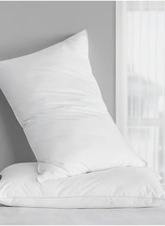 2 Piece Set Comfortable Regular Soft Fine Medium Firm pillow.