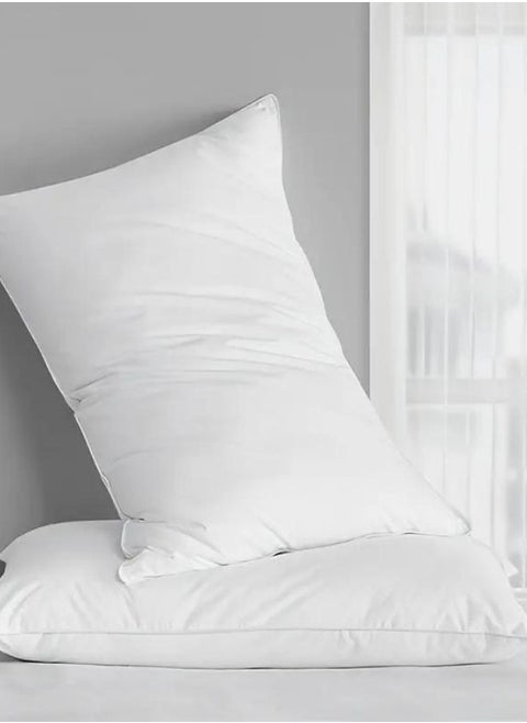 2 Piece Set Comfortable Regular Soft Fine Medium Firm pillow.